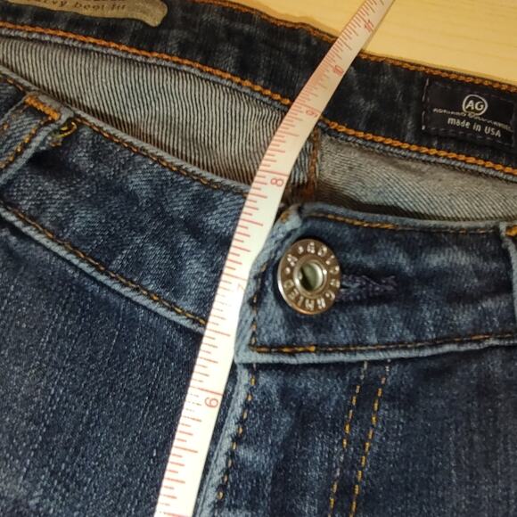 AG Adriano Goldschmeid The Jessie Curve Bootcut Jeans 27 - Picture 5 of 10